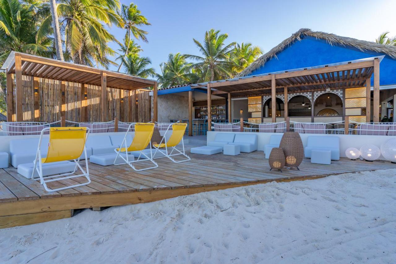 加勒比俱乐部公主海滩水疗度假村-全包 蓬塔卡纳 外观 照片 Beach bar in Tulum